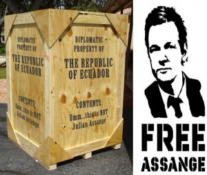 Wird Ecuador Julian Assange als Diplomatengepäck aus England herausschmuggeln?