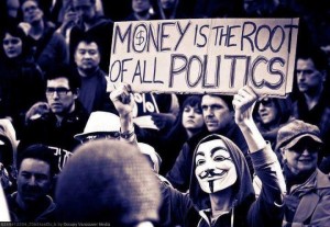 Geld ist der Antrieb der Politik.