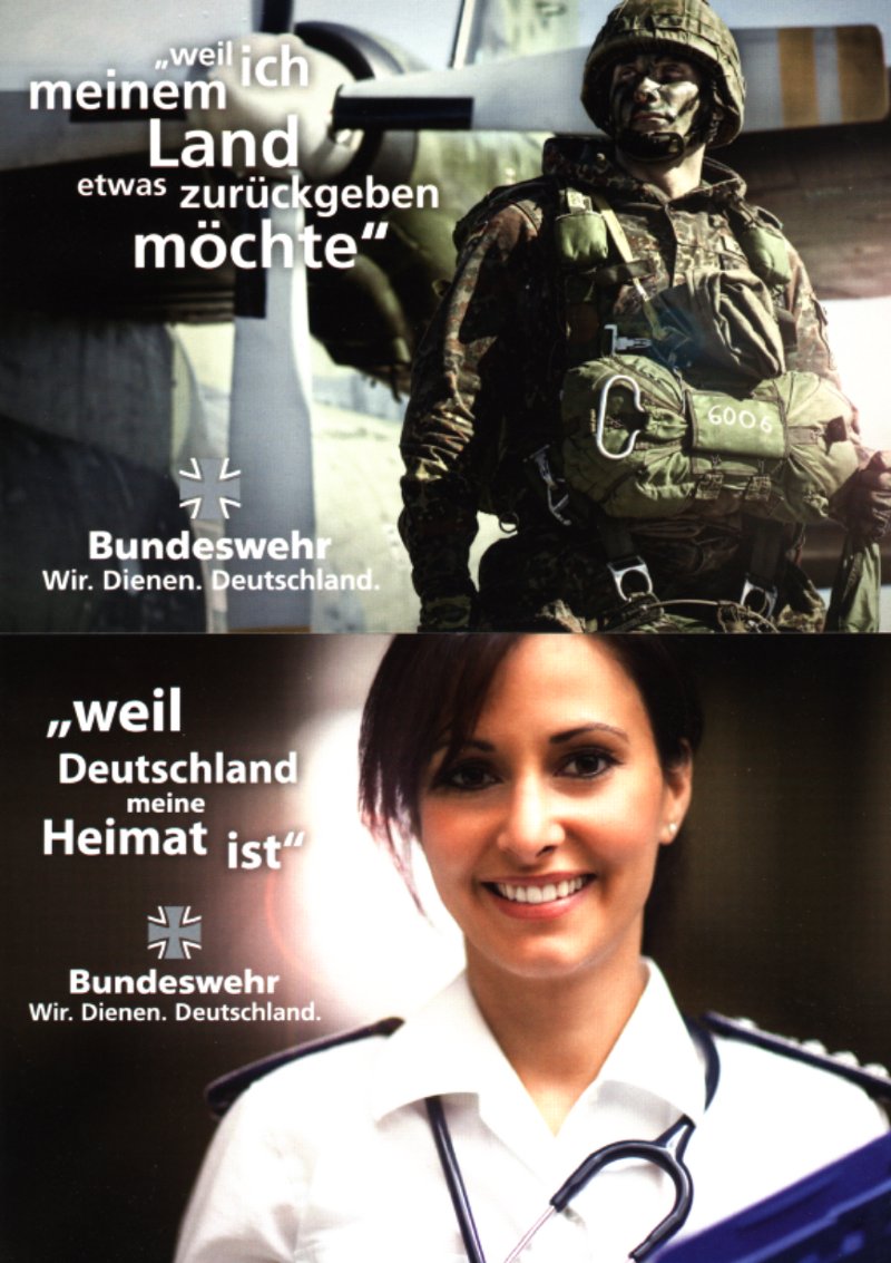Bundeswehr Postkarten